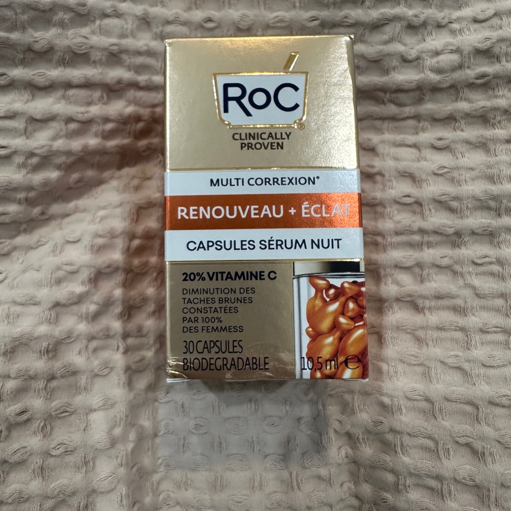 ROC multi correxion renouveau and eclat night serum capsules